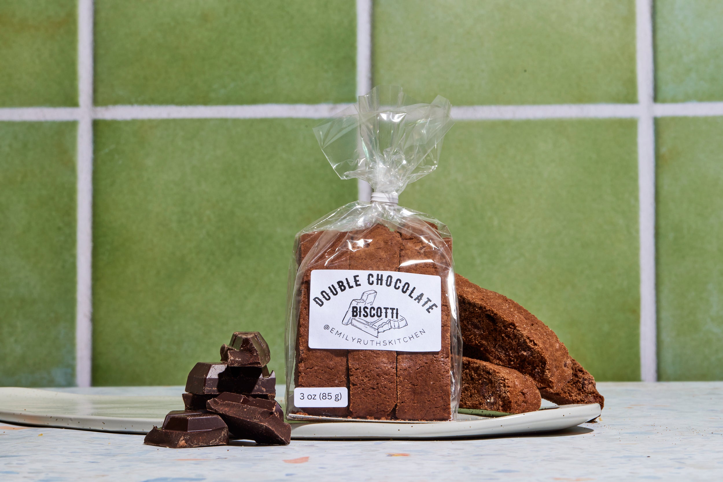 Double Chocolate-Biscotti