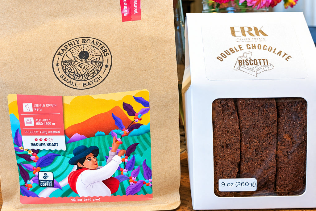 Kaphiy Roasters & ERK Biscotti Box Set